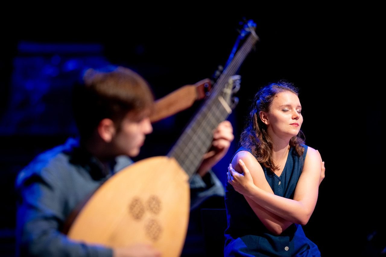 Singer in the moment during  IYAP (2024)