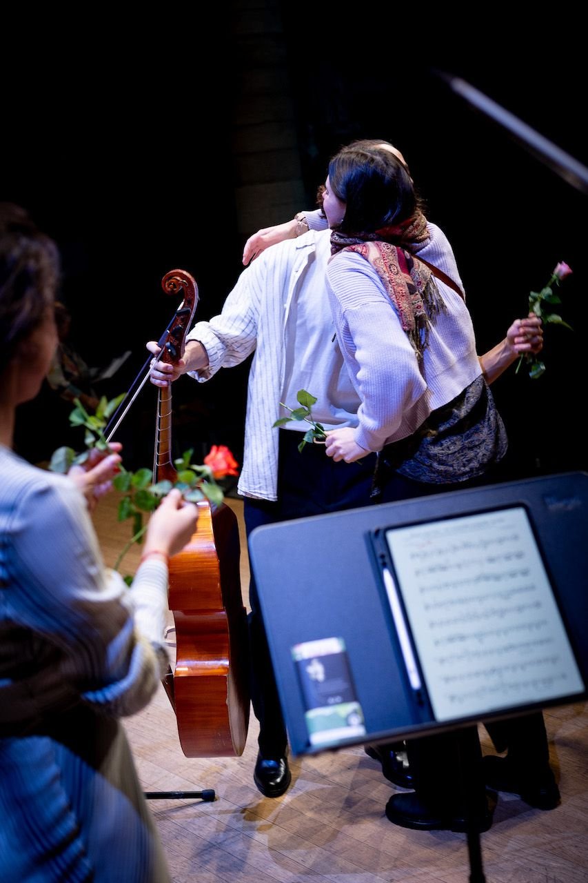 Anacronia after their performance (2024)